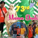 4x3 HAPPY 73rd Birthday Mama Dading Green Theme