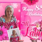 4x3 Happy 88th birthday mama laling