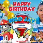 5x3 Happy 7th Birthday Rico Jay Paw Patrol