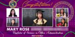 6x3 Graduation Tarpaulin - Congratulations MARY ROSE