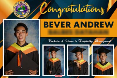 6x4 Congratulations Bever Andrew