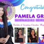 6x4 Congratulations Pamela Grace