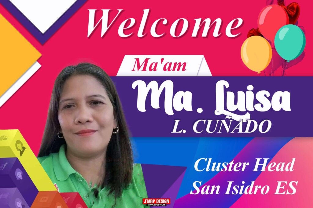 3x2 Welcome Maam Ma LUISA L