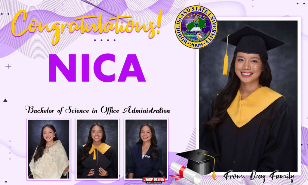 5x3 CONGRATULATIONS NICA