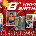 5x3 HAPPY 8TH BIRTHDAY JOHN MARK REBATER Spiderman Theme