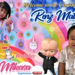 5x3 Happy 5th Birthday Chloe Mikasa and Welcome to the Christian World Renz Matthew