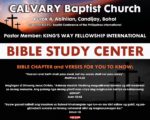 5x4 Calvary Baptist Church