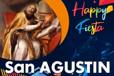 6x4 Happy Fiesta San AGUSTIN