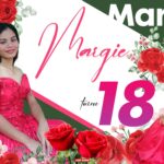 6x4 MARGIE TURNS 18 Debut Tarpaulin Design