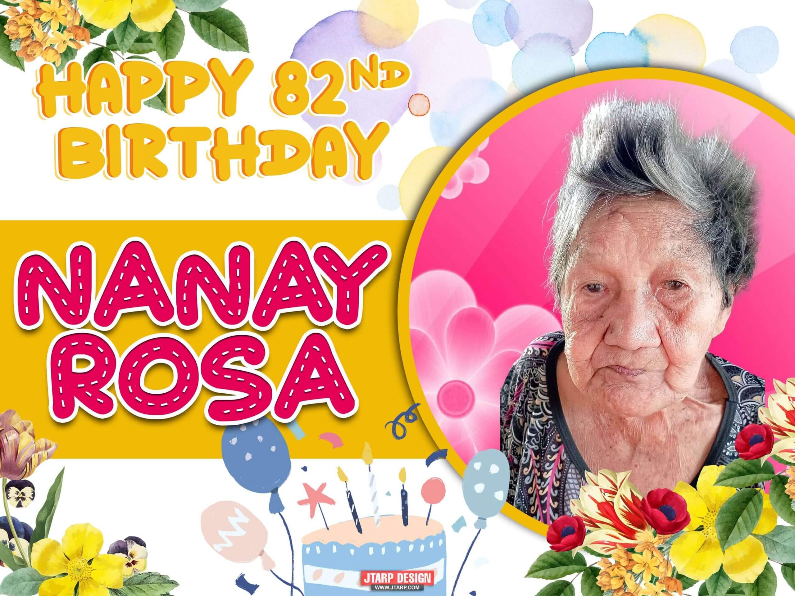 4x3 Loala Rosa 82nd Birthday
