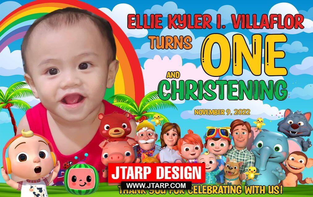 ATM Size Christening and 1st birthday of Ellie Kyler I V2