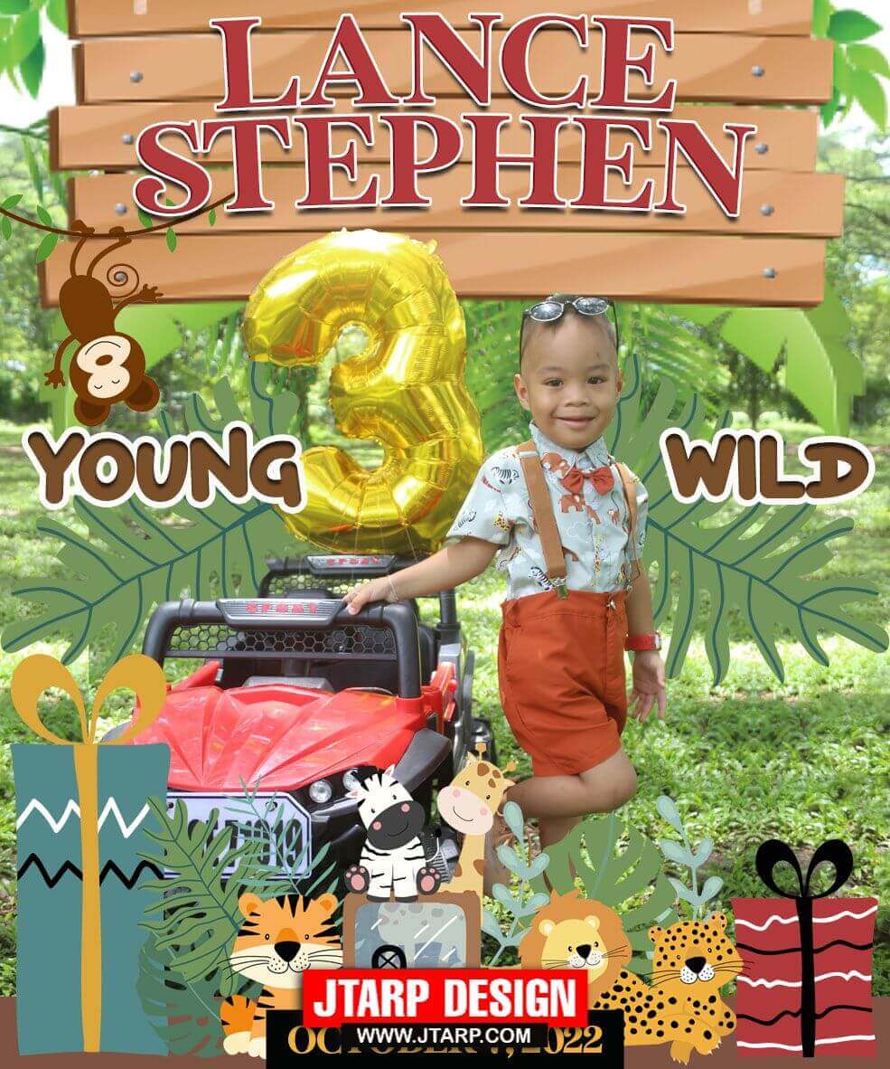 LANCE STEPHEN @ YOUNG WILD AND THREE Safari theme V2