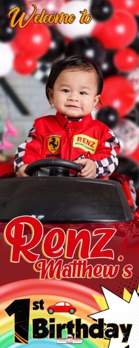 2x5 Welcome to Renz Matthews 1st Birthday copy