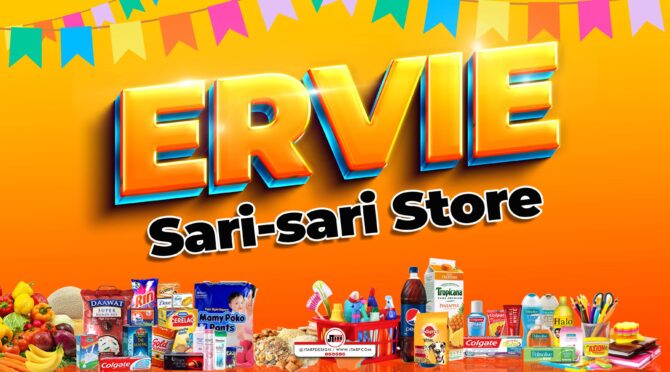 Ervie Sari Sari Store Banner Design