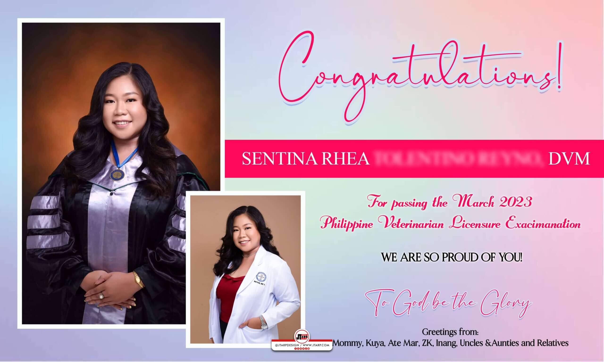 5x3 Congratulations Sentina Rhea copy