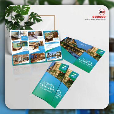 ZAMORA LANDMARK HOTEL Brochure Design 01