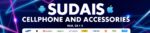 260x58 SUDAIS CELLPHONE AND ACCESSORIES Business Tarpaulin Design