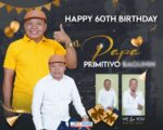 4x5 Happy 60th Birthday Papa Primitivo