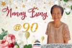 4x6 Nanay Eseng @90 Birthday Tarpaulin Design