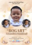 Bogart Baptism Tan Theme Invitation Design copy