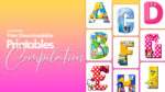 FREE Printable Letters and Numbers for All Your Creative Needs
