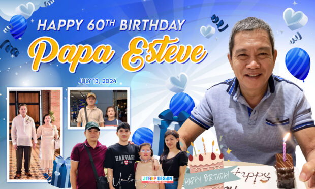 5x3 Happy 60th Birthday Papa Esteve copy