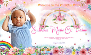 5x3 Welcome to the christian world Sabrina Marie copy