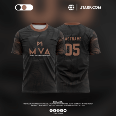 Black Pantone Jersey – MVA 2025 Design