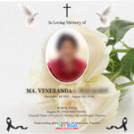 Ma Veneranda S. Malagkit Death copy