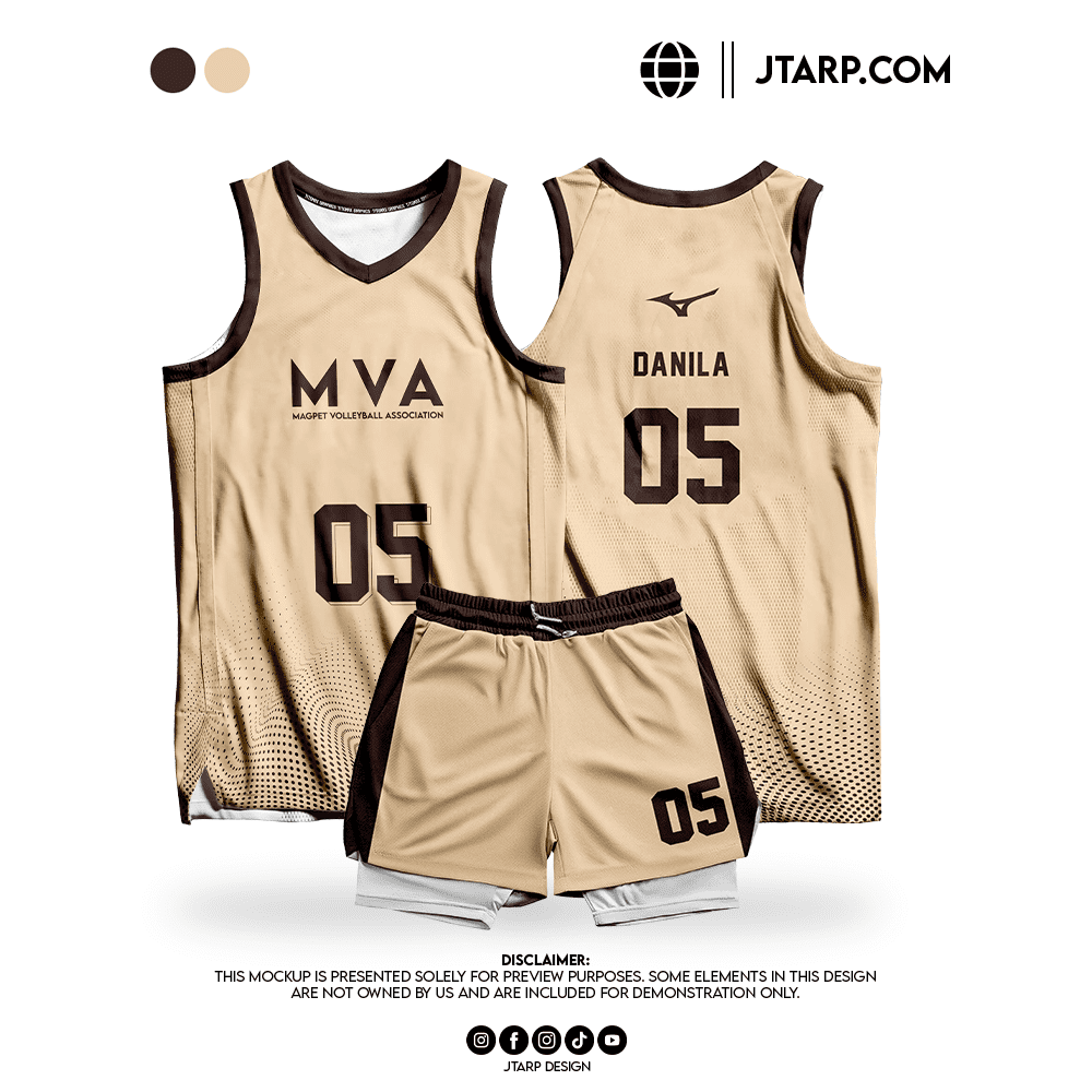 Tolentino Agrivaet Tan Sleeveless Jersey Design Artboard 1