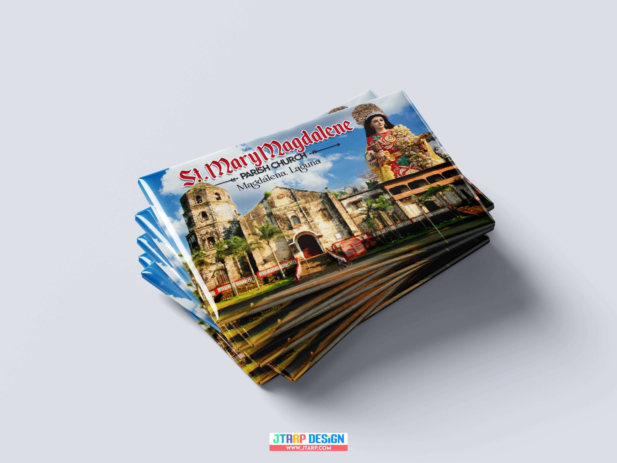 Ref Magnet Souvenir for St. Mary Magdalene Parish Church V1
