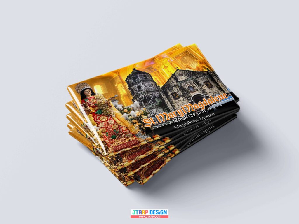 Ref Magnet Souvenir for St. Mary Magdalene Parish Church V2