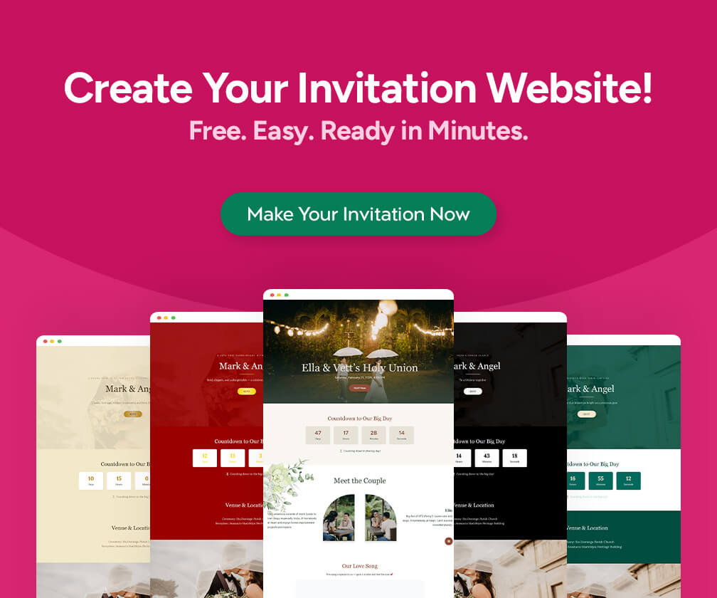 link of time invitation website ads