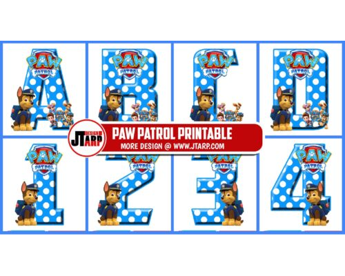 printable paw patrol alphabet letters